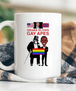 OBAMA BLOWS GAY APES Mug Coffee