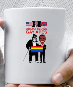 OBAMA BLOWS GAY APES Mug Coffee