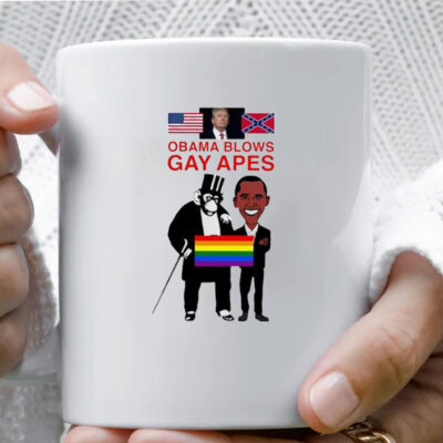 OBAMA BLOWS GAY APES Mug Coffee