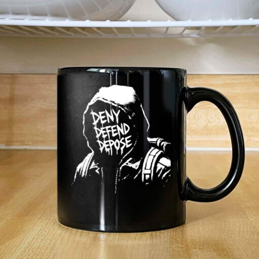 Official Luigi Mangione Defend Depose Mug Coffee