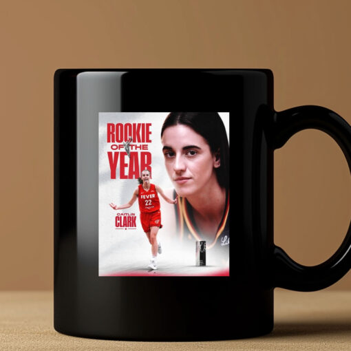 Official Poster Congrats Caitlin Clark Indiana Fever is the WNBA 2024 Rookie of the Year Mug3