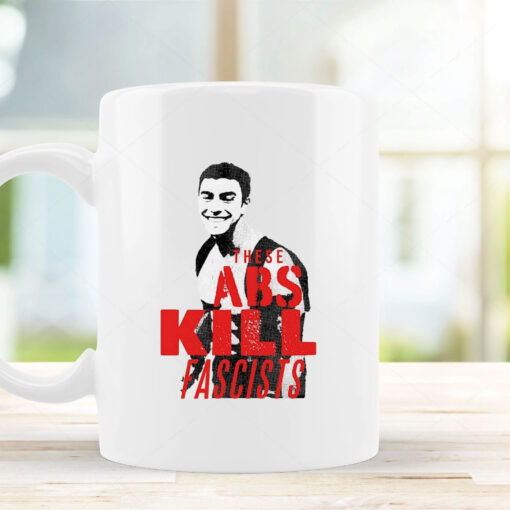 Official These Abs Kill Fascists Luigi Mangione Mug Coffee