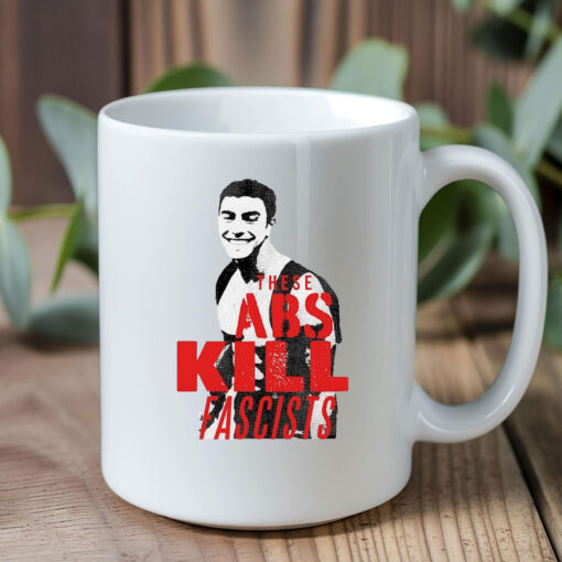 Official These Abs Kill Fascists Luigi Mangione Mug Coffee