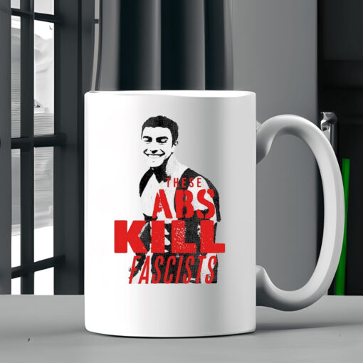 Official These Abs Kill Fascists Luigi Mangione Mug Coffee