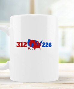 Red Wave Election Map 312-226 Mug Coffee