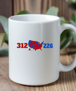 Red Wave Election Map 312-226 Mug Coffee