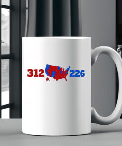 Red Wave Election Map 312-226 Mug Coffee