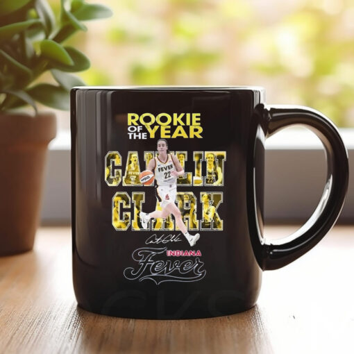 Rookie Of The Year Caitlin Clark Indiana Fever Signature Mug1