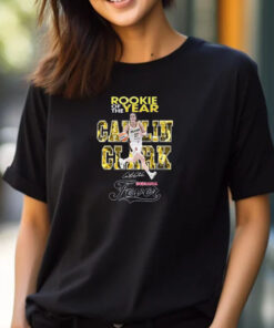 Rookie Of The Year Caitlin Clark Indiana Fever Signature T-Shirt