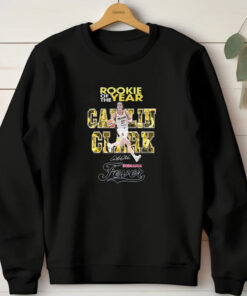 Rookie Of The Year Caitlin Clark Indiana Fever Signature T-Shirt1