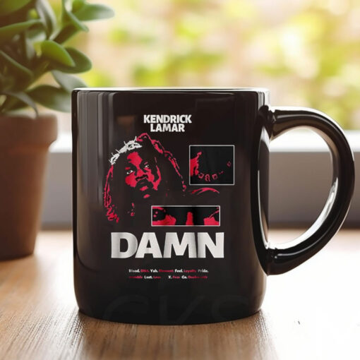 SUING Kendrick Lamar Mug Damn Coffee