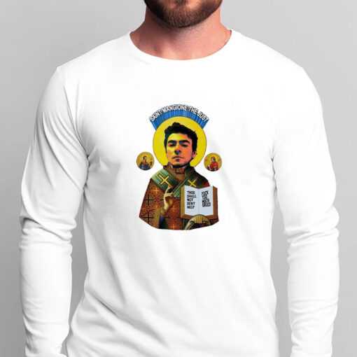 Saint Luigi the just thou shall not deny help T-shirts