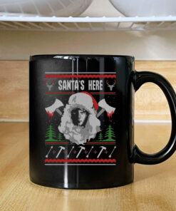 Silent Night Deadly Night Santa's Here Mug 2024