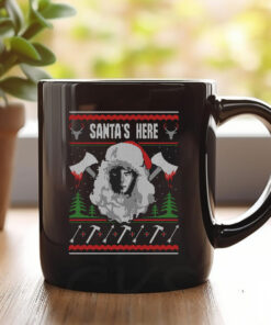 Silent Night Deadly Night Santa's Here Mug 20241