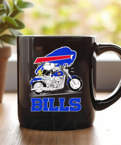 Snoopy riding motorcycle Buffalo Bills Mug 20241