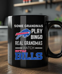 Some Grandmas Play Bingo Real Grandmas Watch Bills Mug 20242