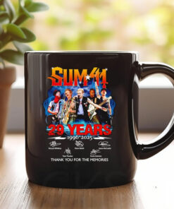 Sum 41 29 years 1996 2025 thank you for the memories Mug 20241