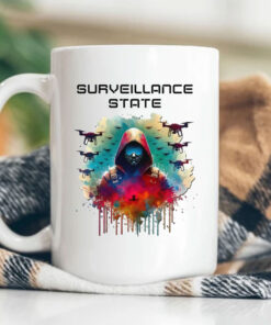 Surveillance State Drones Mug Coffee