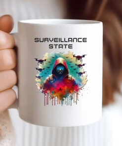 Surveillance State Drones Mug Coffee