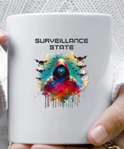 Surveillance State Drones Mug Coffee