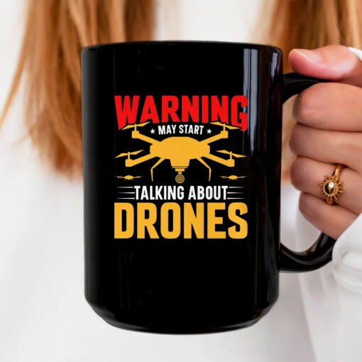 Talking About Drones Mug Coffee