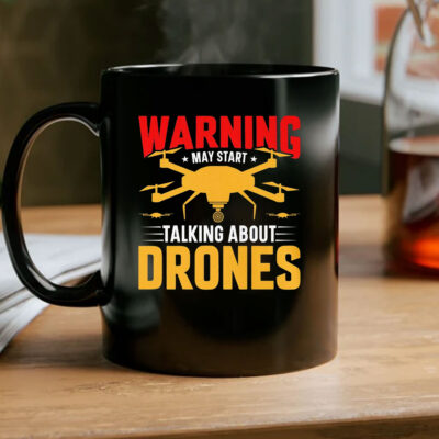 Talking About Drones Mug Coffee