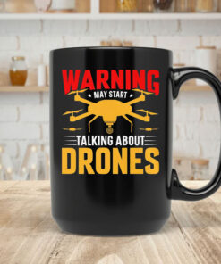 Talking About Drones Mug Coffee