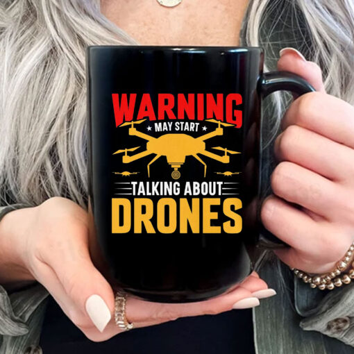 Talking About Drones Mug Coffee