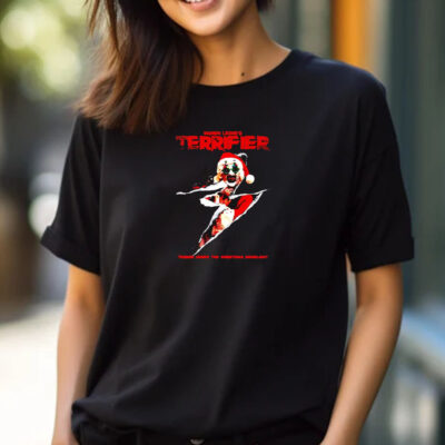 Terror Under The Christmas Moonlight T-shirt 2024