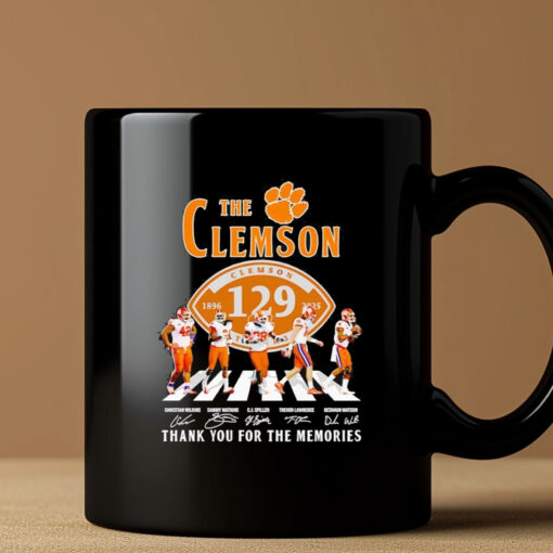 The Clemson 1896 2025 Abbey Road thank you for the memories Mug 20243