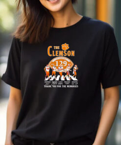 The Clemson 1896 2025 Abbey Road thank you for the memories t-shirt 2024