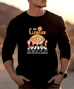 The Clemson 1896 2025 Abbey Road thank you for the memories t-shirt 20242