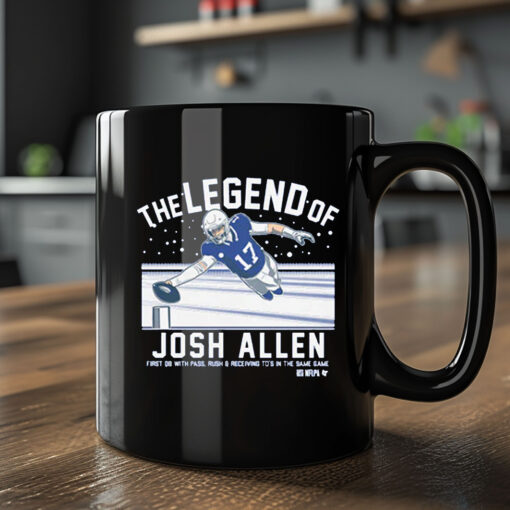 The Legend Of Josh Allen Mug 20242