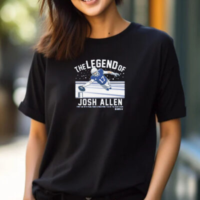 The Legend Of Josh Allen T-Shirt 2024