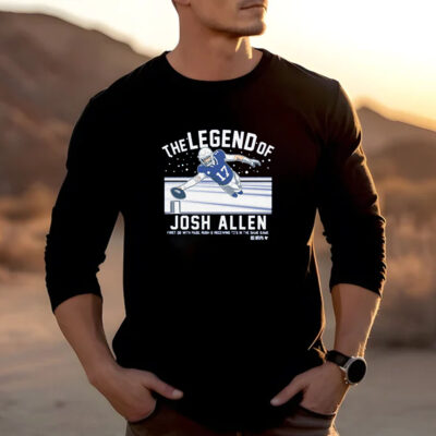 The Legend Of Josh Allen T-Shirt 20242