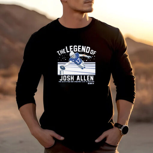 The Legend Of Josh Allen T-Shirt 20242