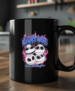 The Nightmare Before Christmas Jack heads flame Mug 20242