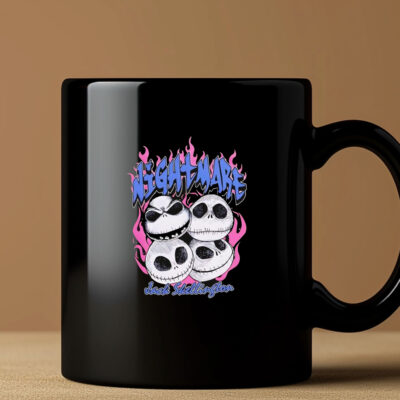 The Nightmare Before Christmas Jack heads flame Mug 20243The Nightmare Before Christmas Jack heads flame Mug 20243