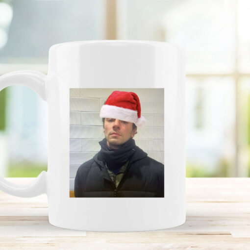 The mugshot Meme Christmas of Luigi Mangione Mug Coffee