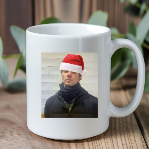 The mugshot Meme Christmas of Luigi Mangione Mug Coffee