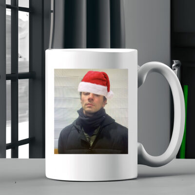 The mugshot Meme Christmas of Luigi Mangione Mug Coffee