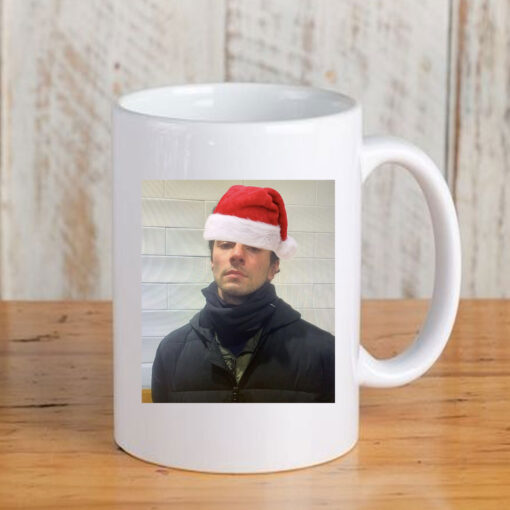 The mugshot Meme Christmas of Luigi Mangione Mug Coffee