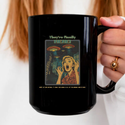 They're finally here! Welcome Aliens Reveal Mug Coffee