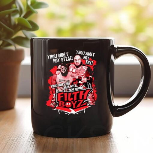 Thou shalt not steal Filth Boyz Mug 20241