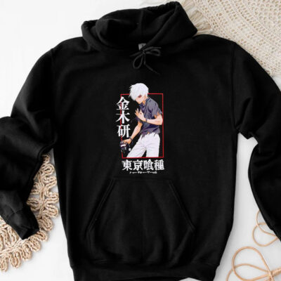 Tokyo Ghoul Ken Kaneki Kanji name T-shirt 20243