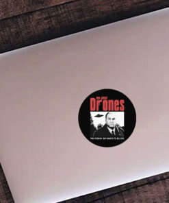 Tony Soprano New Jersey Drones This Fucking Guy Wants To Believe Stickers