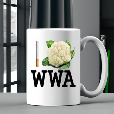 Trójkąt Warszawski Biały Mug Coffee