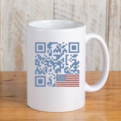 Trump Dance 2024 QR Code Mug333