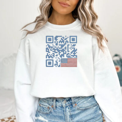 Trump Dance QR Code T-Shirt 20241