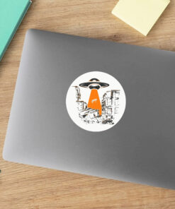 UFO Abduction Stickers